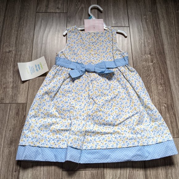 NWT Baby Girl (24M) - CARTER'S Ditzy Floral Dress Set - Picture 4 of 6